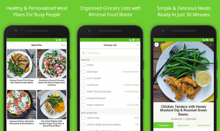 meal planning app for weight loss