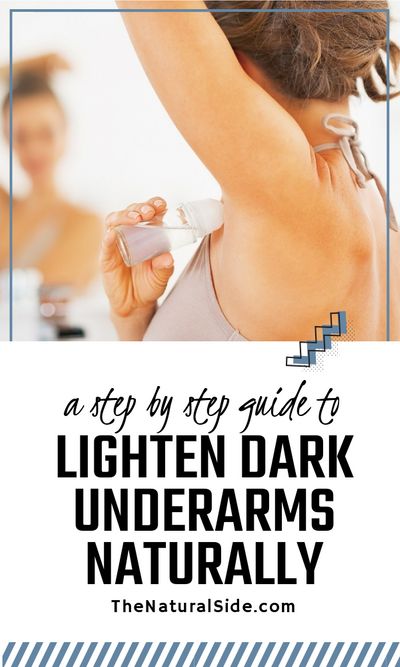 How to whiten dark underarms fast and effective