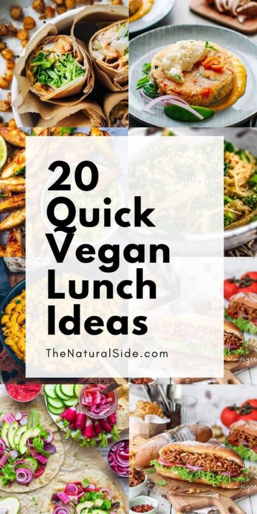 20 Quick Vegan Lunch Ideas Perfect for Easy Meal Prep | The Natural Side