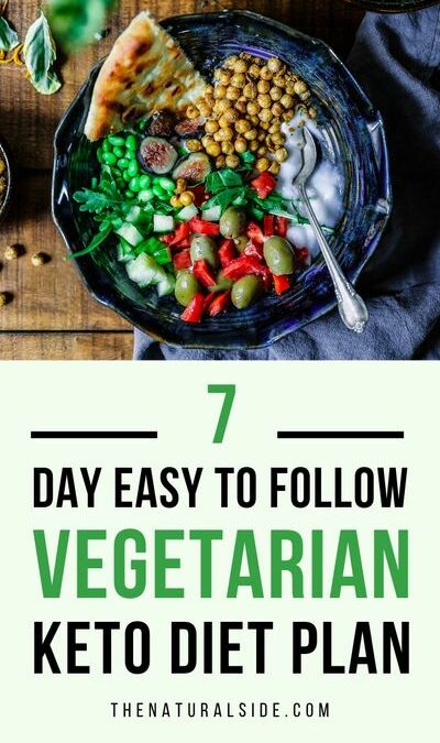 7 Day Easy to Follow vegetarian Keto Diet plan